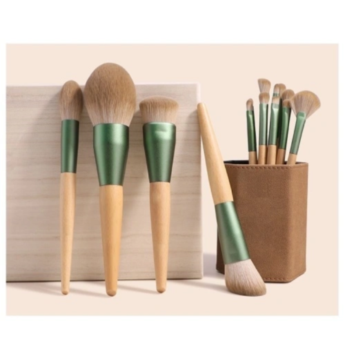 Nylonfaser -Make -up -Bürstenset