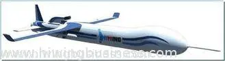 White Unmanned Aerial Vehicle Used In Environment Monitorin