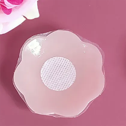 Invisible Reusable Silicone Nipple Stickers for Chest and Bra
