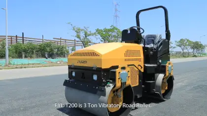 OEM/ODM 3Ton Diesel Double Drum Compacting Vibratory Roller