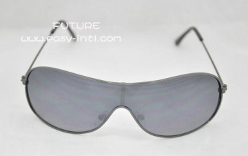 One Piece Lens Aviators  Sunglasses