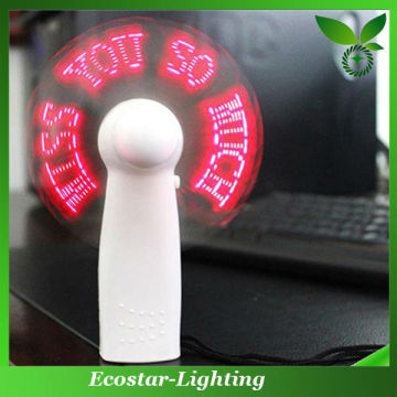 Flashing LED Message Fans Personalized LED Message Fan