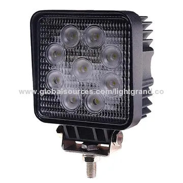 27W Spot LED Light Truck, 6000K, CE-certified for Tractor/Off-road Car/UTV/ATV/Truck/4*4