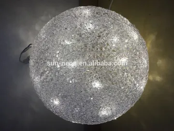 Fancy battery operated christmas battery led light balls