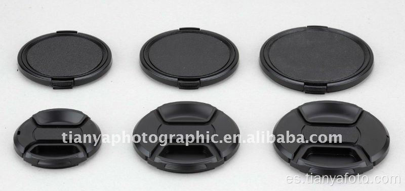 Tapa de lente de plástico de 25 mm a 95 mm para cámara