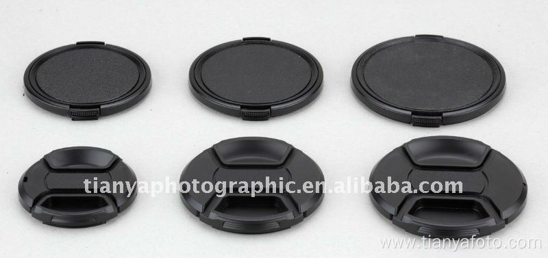 25mm-95mm plactics lens cap for camera