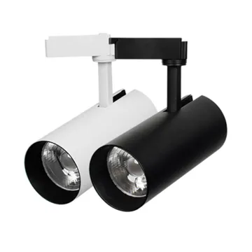 10W 20W 30W Surface Mounted COB LED Rail Light Track Lamp