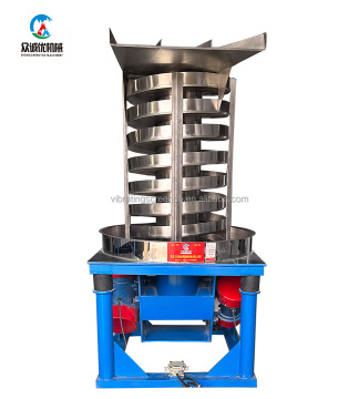Stainless Steel Cooling Vertical Screw Conveyor Lift for Chicken Essence