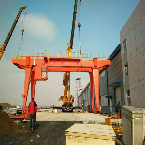 20 tonnes deux crochets double poutre grue portique