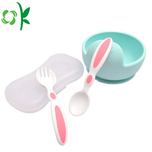 Safety Spoon Baby Flatware Feeding Spoon Pielęgnacja dzieci