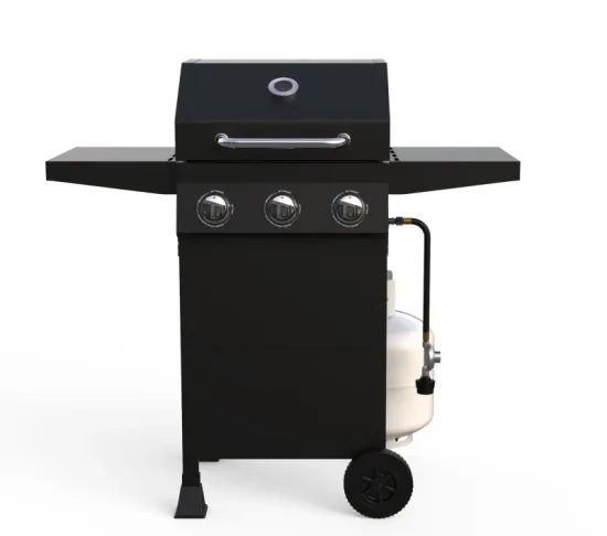 Stainless Steel Tabletop 3 Burners Outdoor Gas Cooking Grill for Garden Camping with CE