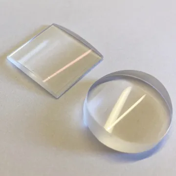 Fused Silica Glass Cylindrical Lenses: Plano Convex and Concave