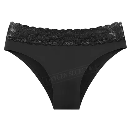 Oxygen Secret Seamless Elastic Panty Women's Breathable Lace Underwear