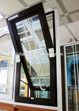 Factory wholesale house colorful pvc middle hung windows