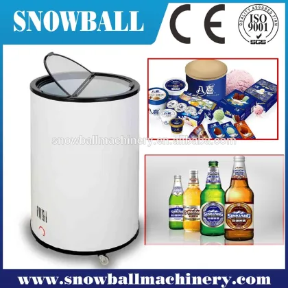 Ce approved fast delivery barrel shape beer refrigerator