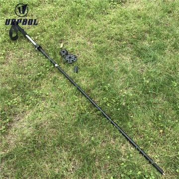 Collapsible Carbon Fiber Trekking Poles with EVA Grip for Hiking and Climbing