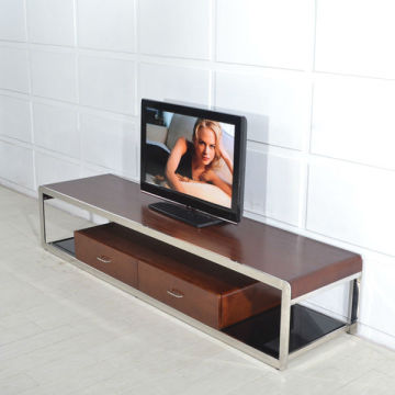 modern wooden tv stand pictures TV-134