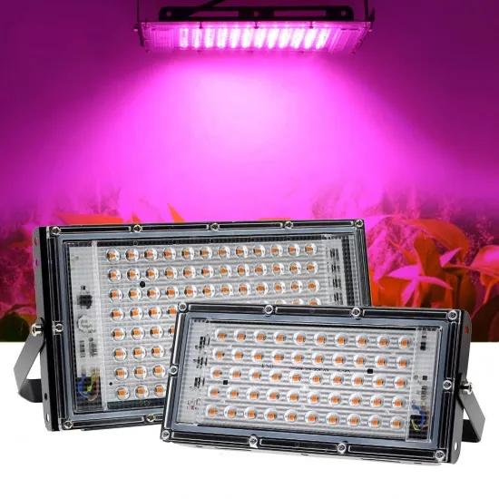 50W/100W LED Grow Light for Indoor Plants and Greenhouse Tents