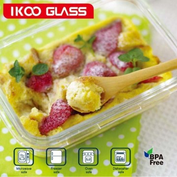 Glass Airtight Food Storage Containers For Leftovers