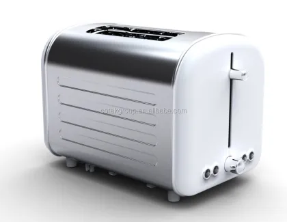 White Kitchen Appliances: Electric Kettle & Toaster