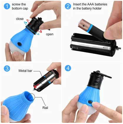 3 Modes USB Camping Lights Tent Outdoor