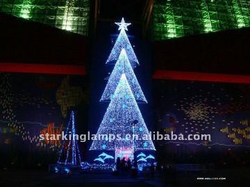 Grande albero di Natale decorativo a LED