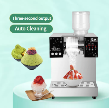Bingso Machine: Pembuat Es Serut Tipe Baru dengan Krim dan Bowl Salju