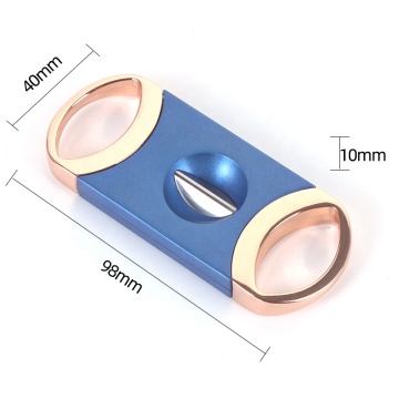 2024 Sharp V-Cut Cigar Cutter Stainless Steel Blade