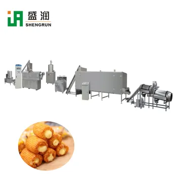 Core Filled Cereal Chips Snacks Food Processing Machinery