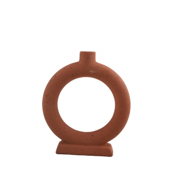 Wholesale Terracotta Candlestick Donut Shape Home Decor Tealight Holders