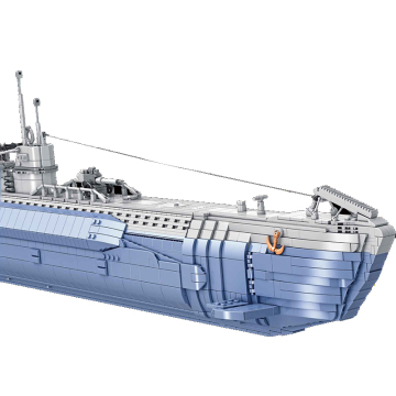 Panlos 628011: The Ultimate WWII German U-boat DIY Assembly Educational Toy and 3D Puzzle for Christmas and Birthday Gifts