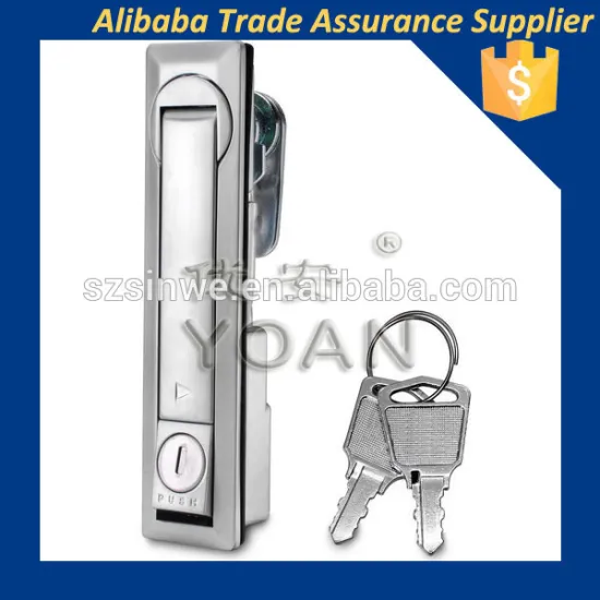 metal electronical cabinet door lock panel push button lock