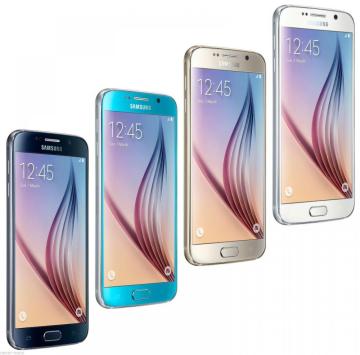 Samsung Galaxy S6 SM-G920F (FACTORY UNLOCKED) 5.1" QHD - Black/White/Blue/Gold