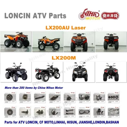 LX-165 LONCIN ATV PARTS Parking brake cable LC162FMK LX200AU 200cc Quad GoKarts Engine Spare For JIANSHE BASHAN RATO KAYO BULL