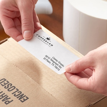 2"X4" blank sticker label paper for printer