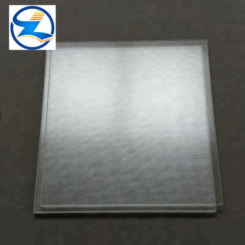 3,2 mm 4mm Ultra klar gemustertes Glas