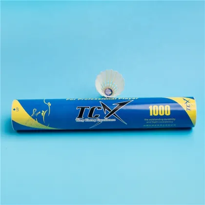 Durable TCX1000 Water Duck Feather Shuttlecock - Popular in India