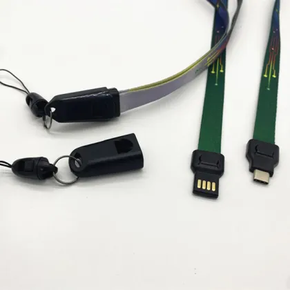 Apple Android Mobile Phone Lanyard Data Charging Cable