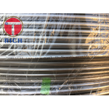 ASTM A249 304 316 Welded Stainless Steel Capillary Coiled Tubing Beer Tube Coil