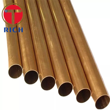 ASTM B111 UNS C44300 Brass Tube για λέβητα