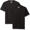 Mænds essentielle slim-fit kortærmet crewneck t-shirt