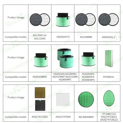 High Quality LG Air Filter Parts: HEPA & Carbon Standard - Customize