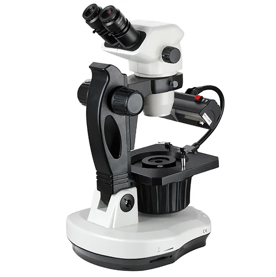 BestScope BS-8045B Fluorescent Polarizing Gem Clamp Binocular Microscope