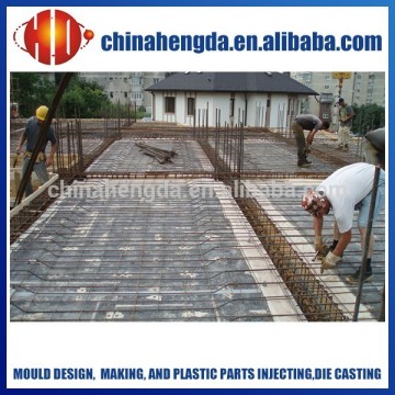 Plastic formwork, plastic concrete formwork, plastic concrete formwork