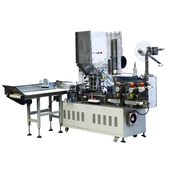 GD-P300 Automatic Individual Paper Straw Wrap Machine with 2 Colors Printing