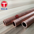 Heat Exchanger Seamless Copper Low Fin Tube B75