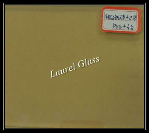 clear reflective laminated glass