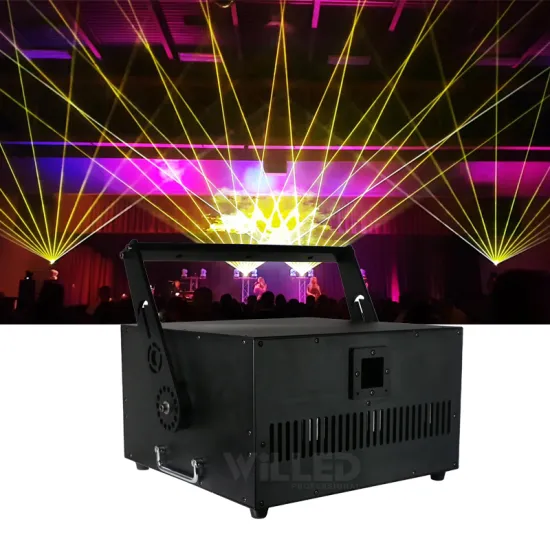 35kpps 30W Full Color RGB 3in1 Laser Projector for Animation ILDA Disco DJ Lights