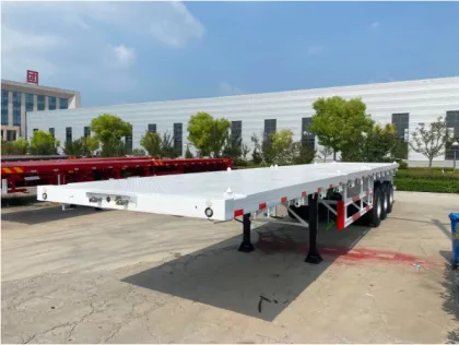 Container Flatbed Semi Truck Trailers
