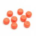 Künstliches orange geformtes Harz Cabochon handgemachtes Kunsthandwerk Dekoration Perlen Charms Kinder DIY Spielzeug Ornamente Spacer